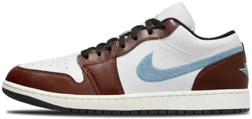 Air Jordan 1 Low Se Brown Blue Grey FQ7832 142
