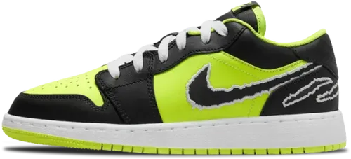 Air Jordan 1 Low SE GS “Black Cat” DX6666-701