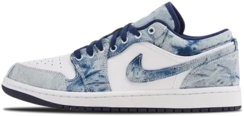 image de Air Jordan 1 Low Se Washed Denim Cz8455 100
