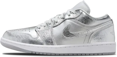 Image de Air Jordan 1 Low Se Wmns Metallic Silver FN5030 001