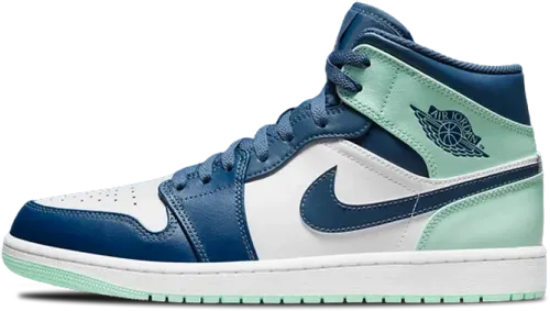 Image de air-jordan-1-mid-blue-mint-554724-413.webp