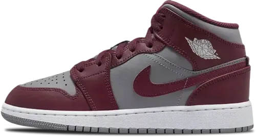 image de Air Jordan 1 Mid GS Cherrywood Red DQ8423-615