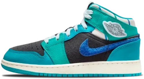 Air Jordan 1 Mid Gs Glacier Blue Fj9482 004