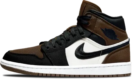 Air Jordan 1 Mid Mocha Toe