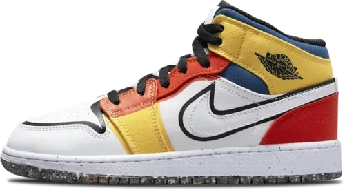 Air Jordan 1 Mid SE GS Multicolor DV1316-100