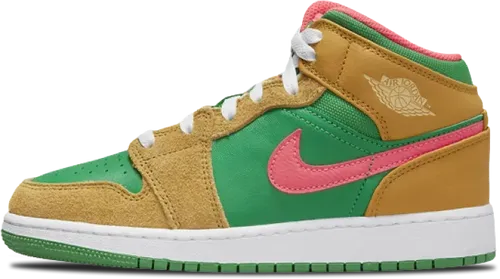 Image de Air Jordan 1 Mid SE GS Powerwall BRS DX4365-700