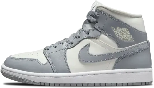 Image de Air Jordan 1 Mid WMNS Grey Sail BQ6472-115