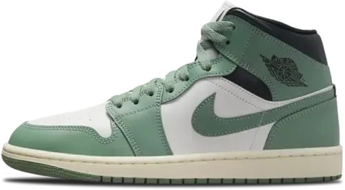 Air Jordan 1 Mid WMNS Jade Smoke BQ6472-130