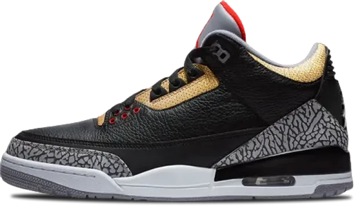 image de Air Jordan 3 Retro Black Gold CK9246-067