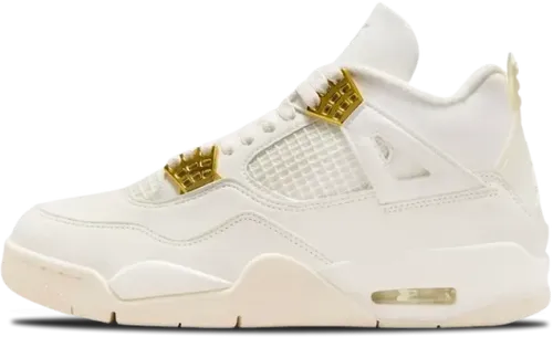 image de Air Jordan 4 WMNS “Metallic Gold” AQ9129-170