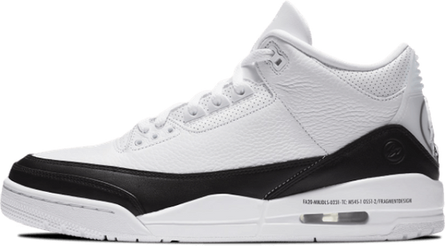 Nike x Fragment Air Jordan 3 SP BLACK WHITE image