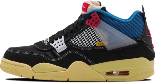 Union x Air Jordan 4 OFF NOIR image