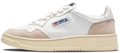 image de Autry Medalist Low White Beige AULMLS33