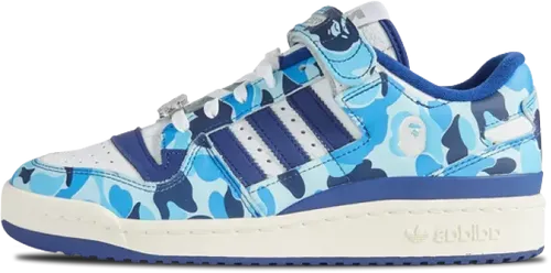 Image de BAPE adidas Forum 84 Low 30th Anniversary Blue ID4772