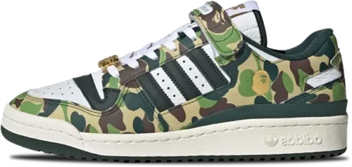 Bape adidas Forum 84 Low 30th Anniversary Green ID4771