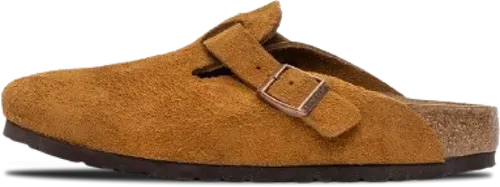 image de Birkenstock Boston Soft Footbed Suede Mink 1009543