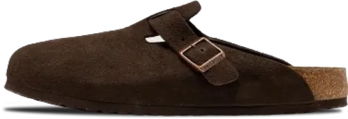 image de Birkenstock Boston Soft Footbed Suede Mocca 0660463