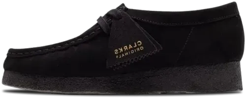 image de Clarks Originals Wallabee Black Suede CL26155522