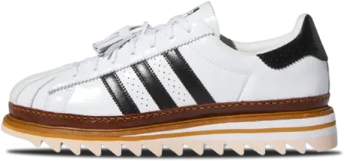 image de CLOT Adidas Superstar White Black 