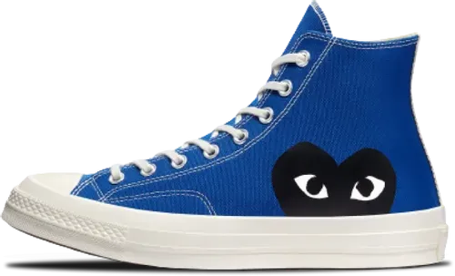 image de Comme Des Garçons Play Converse Chuck 70 Hi Blue Quartz 171846c