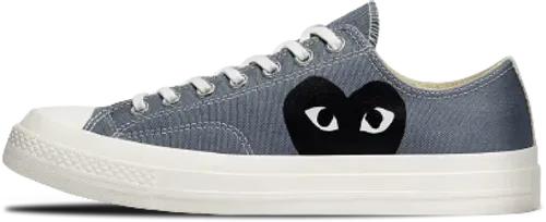 image de Comme Des Garçons Play Converse Chuck 70 Steel Grey 171849C
