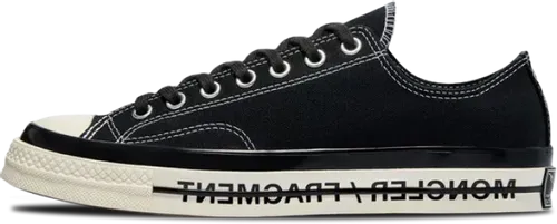 Fragment Moncler Converse Chuck 70 Low Black 172320C image