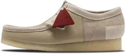 image de Franck Pellegrino x Clarks Wallabee Red Combi 261783087