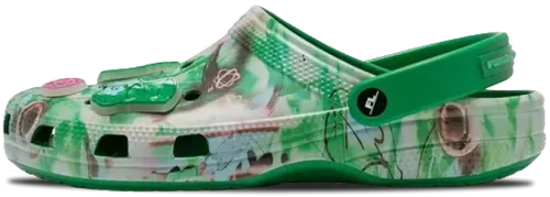 image de Futura Laboratories Crocs Classic Clog 209622 3WH Green Ivy