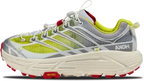 image de Hoka One One Nicole Mclaughlin Mafate Speed Three 2 White Neon Yellow 1153931-WNN