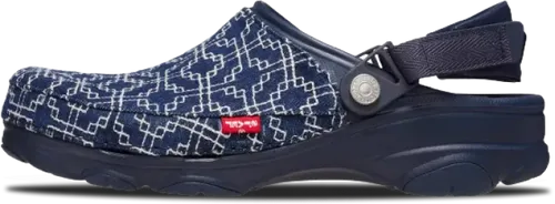 Levi's Crocs All-Terrain Clog Sashiko Navy 208917-410 image