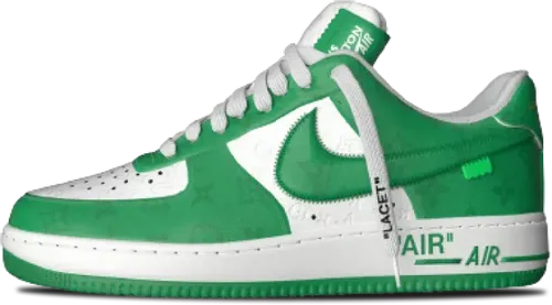 Image de Louis Vuitton Nike Air Force 1 Gym Green 1A9V9U