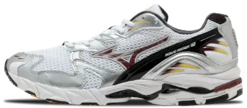 image de Mizuno Wave Rider 10 "White Cabarnet" D1GA210410