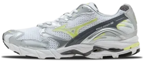 image de Mizuno Wave Rider 10 "White Sunny Lime" D1GA210411