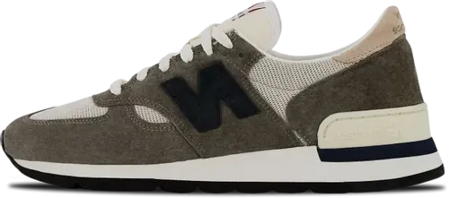 image de New Balance 990V1 Made In USA - Cream Olive M990WG1