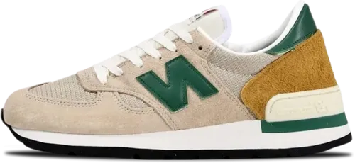 image de New Balance 990V1 Made In USA Tan Green M990TG1