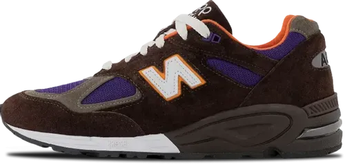 image de New Balance 990V2 Made In USA Brown Purple M990BR2