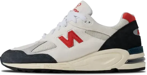 image de New Balance 990V2 Made In USA Navy Sea Salt M990TA2