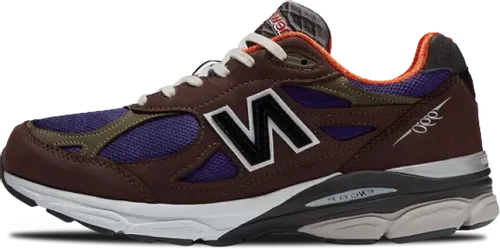 image de New Balance 990V3 Made In USA Brown Purple M990BR3