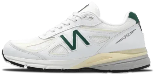 image de New Balance 990v4 Made in USA White Green U990TC4