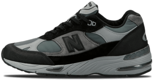 New Balance 991 Made In UK Black Grey M991WTR image
