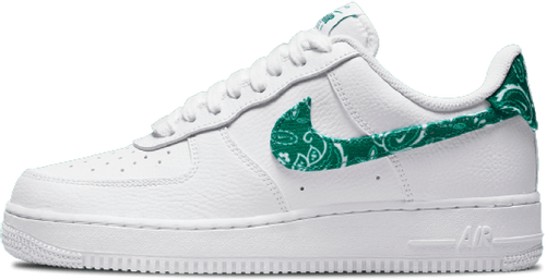 Image de nike-air-force-1-low-green-paisley-dh4406-102.png