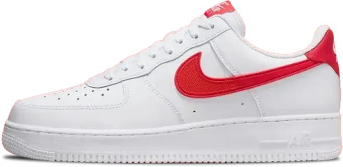 Nike Air Force 1 Low Swoosh Armor White Red Hf4291-100
