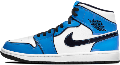 Nike Air Jordan 1 Mid SIGNAL BLUE