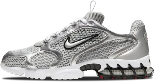 image de Nike Air Zoom Spiridon Cage 2 Metallic Silver CJ1288-001