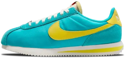 image de Nike Cortez Teal Yellow Hf0118 300