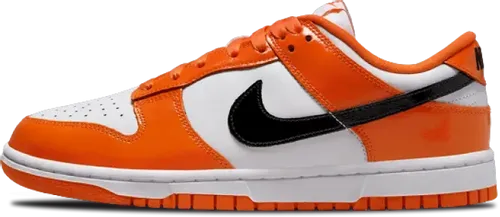 Image de Nike Dunk Low Orange Black Patent Leather DJ9955-800