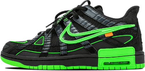 image de Nike x Off-White Air Rubber Dunk GREEN STRIKE