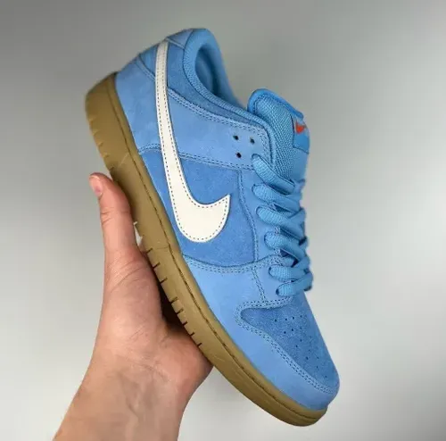 image de Nike Sb Dunk Low Pro Iso University Blue Fj1674 401