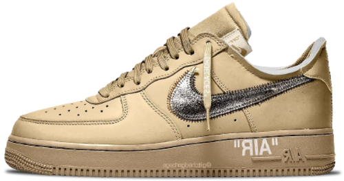 image de Off-White x Nike Air Force 1 Low "Desert Tan"