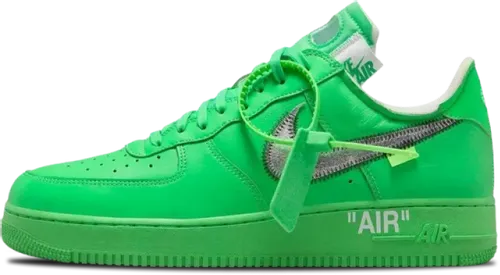 image de Off-White Nike Air Force 1 Light Green Spark DX1419-300